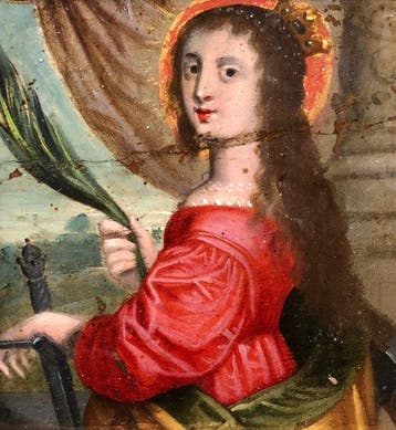 École Italienne (XVII) - Sainte Catherine dAlexandrie