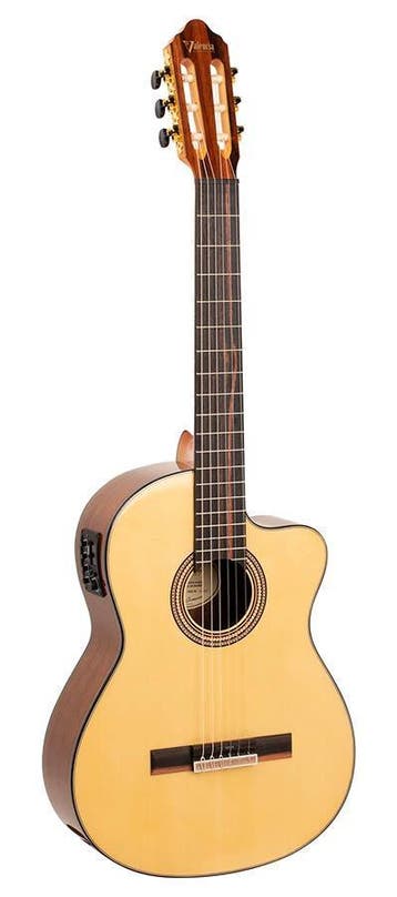 Valencia VC564CE Elektro/Akoestisch | Music Department, Muziek en Instrumenten, Ophalen of Verzenden, Nieuw, Klassieke of Spaanse gitaar