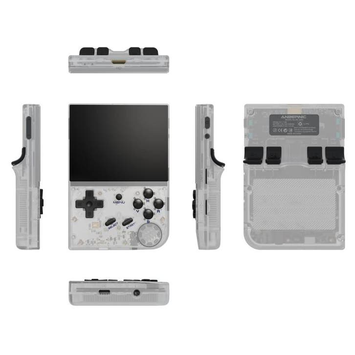 Anbernic RG35XX Transparant White (Nieuw), Spelcomputers en Games, Spelcomputers | Overige, Nieuw, Ophalen of Verzenden
