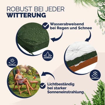 Stoelkussen Vanamo 6 stuks Groen (Stoelen, Tafels-Stoelen), Verzenden, Nieuw