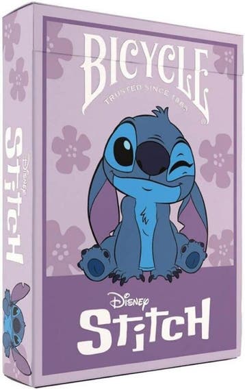 Bicycle - Disney Stitch Purple | Bicycle - Spelonderdelen, Verzenden, Nieuw