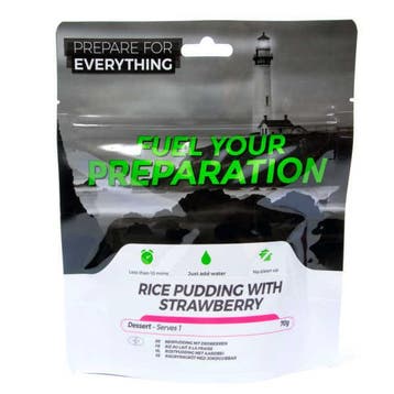 Rijstpudding Met Aardbei - Fuel your Preparation