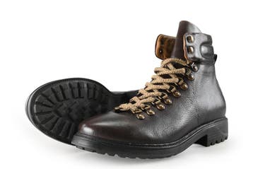 Stefano Lauran Veterboots in maat 46 Bruin, Kleding | Heren, Schoenen, Bruin, Boots, Zo goed als nieuw, Stefano Lauran