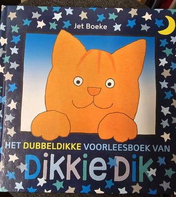 Het Dubbeldikke voorleesboek van Dikkie Dik - Jet Boeke, Verzenden, Zo goed als nieuw, Jet Boeke