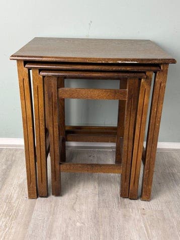 Set bijzettafels - Vintage Art Deco - Amsterdamse school