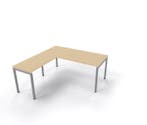 N-poot hoekbureau, 180x200cm, Overige plaatsen, Ophalen of Verzenden, Nieuw in verpakking, Bureau