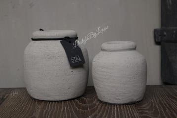 STILL klein kruikje Taupe 14 cm, Ophalen of Verzenden, Nieuw
