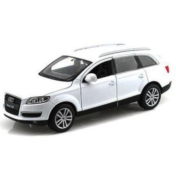 Modelauto Audi Q7 wit 2011 1:43 - Modelauto, Ophalen of Verzenden, Nieuw
