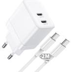 35W USB C Adapter + USB-C Opladerkabel voor Samsung - 2, Ophalen of Verzenden, Nieuw