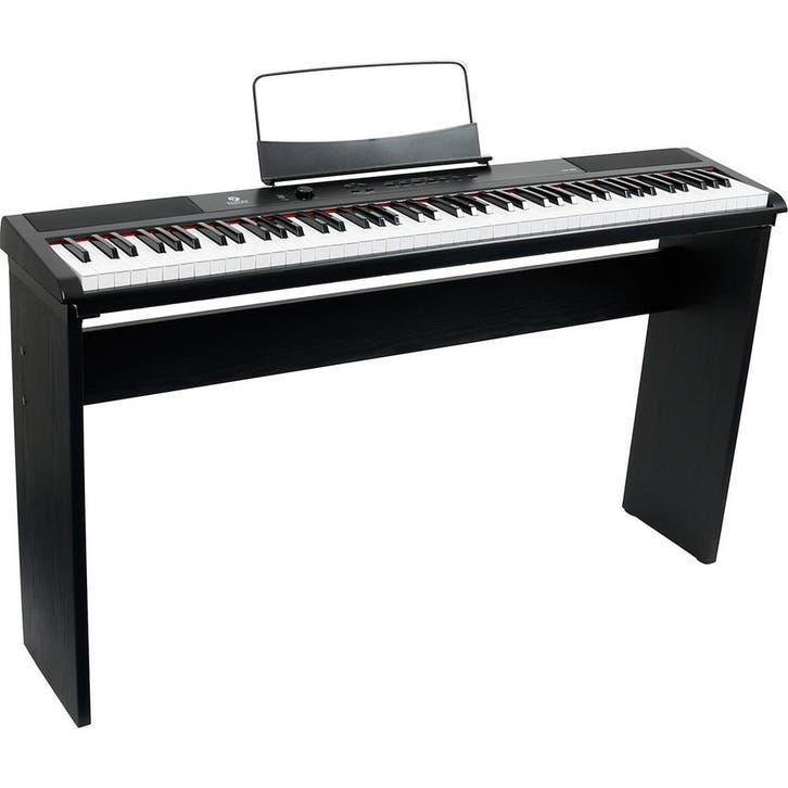 Fazley FSP-200-BK digitale piano zwart + onderstel, Muziek en Instrumenten, Piano's, Verzenden