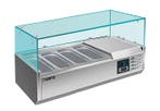 SARO Gekoelde opzetvitrine - EVRX 1200/380, Verzenden, Nieuw in verpakking, Koelen en Vriezen