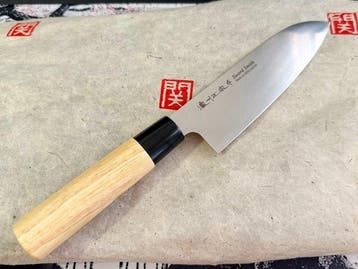SATAKE - Keukenmes - Santoku - Staal - Japan - Japanse