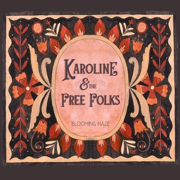 cd - karoline &amp; the free folks - BLOOMING HAZE (nieuw), Verzenden, Zo goed als nieuw