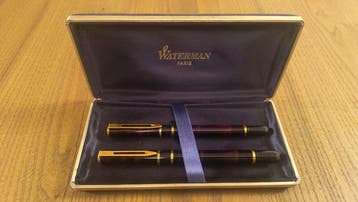 Waterman - Laureat I (x2) - Zonder minimumprijs - Pennenset, Verzamelen, Nieuw