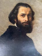 Gustave Courbet (1819-1877), Werkplaats van - Portrait de