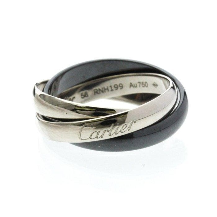 Cartier - Ring - 18 karaat Witgoud, Sieraden, Tassen en Uiterlijk, Ringen