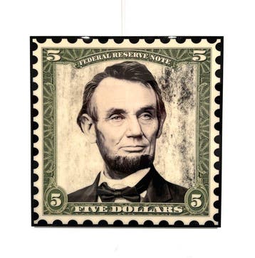 Van Apple - Lincoln Stamp