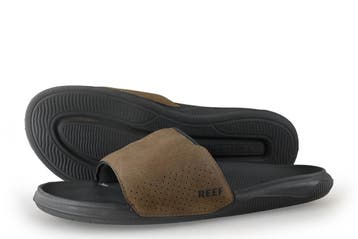 Reef Slippers in maat 45 Bruin, Slippers, Bruin, Verzenden, Zo goed als nieuw