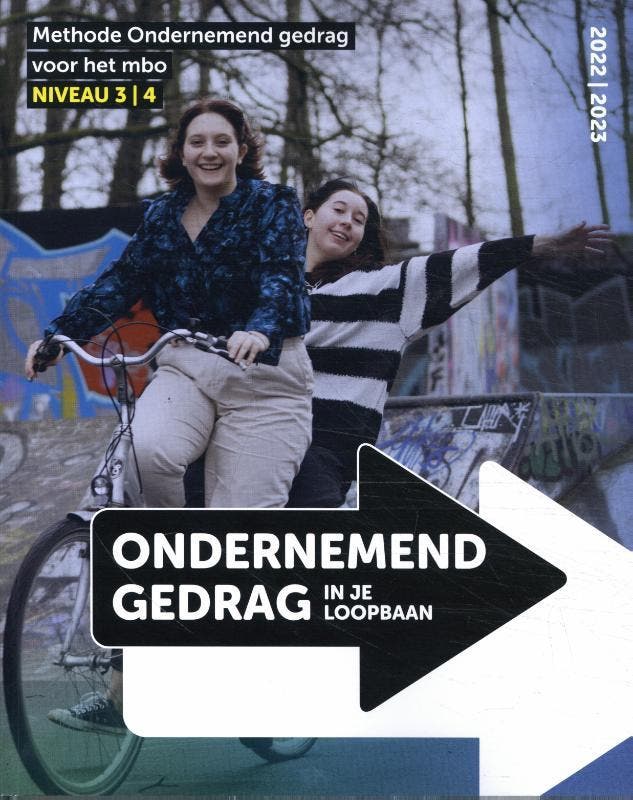 Ondernemend gedrag in je loopbaan niveau 3 4 9789492620309, Boeken, Studieboeken en Cursussen, Zo goed als nieuw, Verzenden