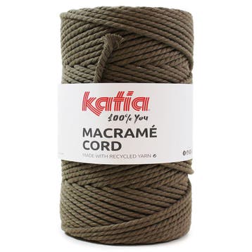 Katia Macramé Cord - 104 reebruin - Katoen Garen, Ophalen of Verzenden, Nieuw