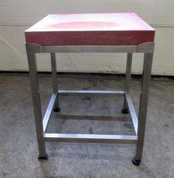 Polyethylene Hakblok B70 x D70 x H90cm, Gebruikt