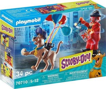 PLAYMOBIL SCOOBY-DOO! Avontuur met Ghost Clown - 70710, Verzenden, Nieuw
