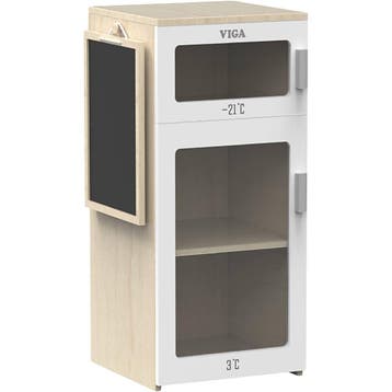 VIGA Koel-/Vrieskast, H: 76 cm, L: 34 cm, B: 44 cm, 1 stuk, Kinderen en Baby's, Speelgoed | Overig, Nieuw
