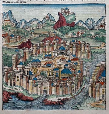 Turkije - Constantinopel/ Istanboel; Hartmann Schedel/, Nieuw