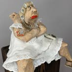 Anna Em - Waiting for the perfect man - hand made, Antiek en Kunst
