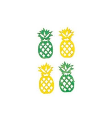 Tafelconfetti Ananas Hout (18st), Ophalen of Verzenden, Nieuw
