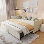 Pull-out Sofa Bed met Slatted Frame – 90/180 x 200 cm, Velve, Verzenden, Nieuw