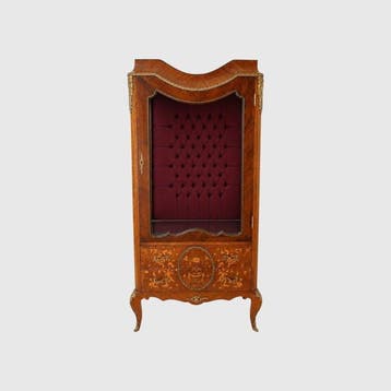 Vitrine - Palissander, marqueterie