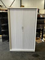 Roldeurkast 195 x 120 x 47 cm - Archiefkast - Wit - Nieuw, 100 tot 150 cm, Verzenden, Nieuw, Metaal
