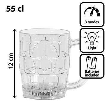 LED Bierpul 55cl, Verzenden, Nieuw, Feestartikel