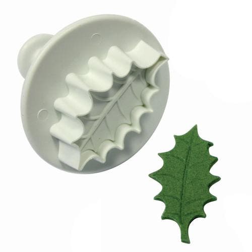 PME Plunger Cutter Hulstblad 35mm., Hobby en Vrije tijd, Taarten en Cupcakes maken, Nieuw, Verzenden