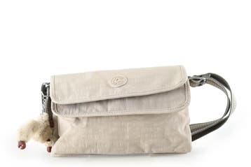 Kipling Schoudertas Beige, Verzenden, Zo goed als nieuw, Beige