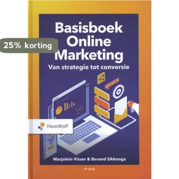 Basisboek online marketing / Vast Boek - Berend Sikkenga, Verzenden, Zo goed als nieuw, Berend Sikkenga