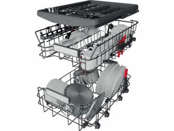 Bauknecht BSBO3O23PFX - Smalle Inbouw Vaatwasser 45cm - 10, Verzenden, Zo goed als nieuw