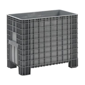 Groot volume bak 400 liter 1030x600x840 mm grijs - 4 poten, 40 liter of meer, Ophalen of Verzenden, Nieuw, Kunststof