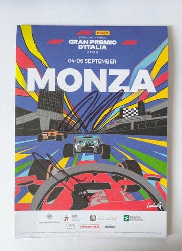 Gp Monza 2026 - Andrea Kimi Antonelli - 2026 - Brochure, Nieuw