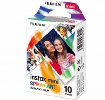 Fujifilm Instax mini Film Spray Art (Films Instax Mini), Ophalen of Verzenden, Nieuw