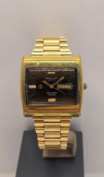 Favre-Leuba - Sea Raider 36000 Automatic Day-Date - Zonder, Nieuw