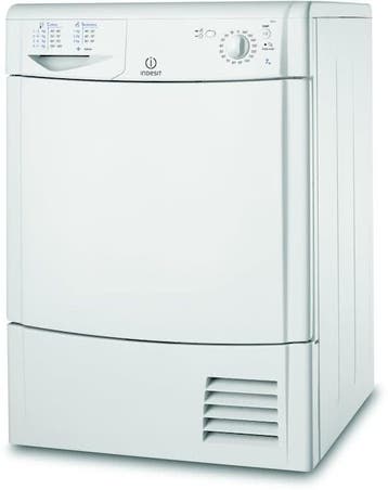 Indesit IDC75B - Condensdroger - 7 kg - 68 dB -, Witgoed en Apparatuur, Wasdrogers, Ophalen of Verzenden, Zo goed als nieuw, Voorlader