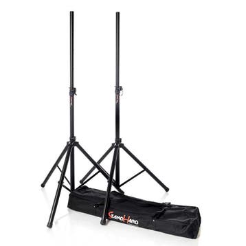 Bespeco SH80N Set Luidsprekerstatieven + Draagtas €74,95, Verzenden, Nieuw, Speaker