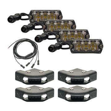 ARB Nacho Nano BASE Rack Corner Cap 4-Light Kit, Ophalen of Verzenden