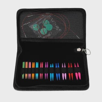Set Verwisselbare Breinaalden Rond 5.5cm Aluminium - Complet, Verzenden, Nieuw
