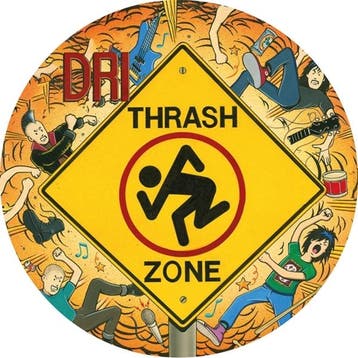 lp nieuw - d.r.i. - THRASH ZONE (PD) (nieuw), Cd's en Dvd's, Verzenden, Zo goed als nieuw, Overige formaten