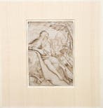 Europese school kopie A Carracci (1560-1609) Maria Magdalena, Antiek en Kunst, Kunst | Schilderijen | Klassiek