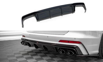 Diffuser Audi S6 / A6 S-Line C8 Maxton Glans Zwart, Ophalen of Verzenden, Nieuw