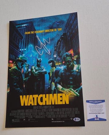 Watchmen - Zack Snyder (Director) - Signed Movie Poster, Nieuw